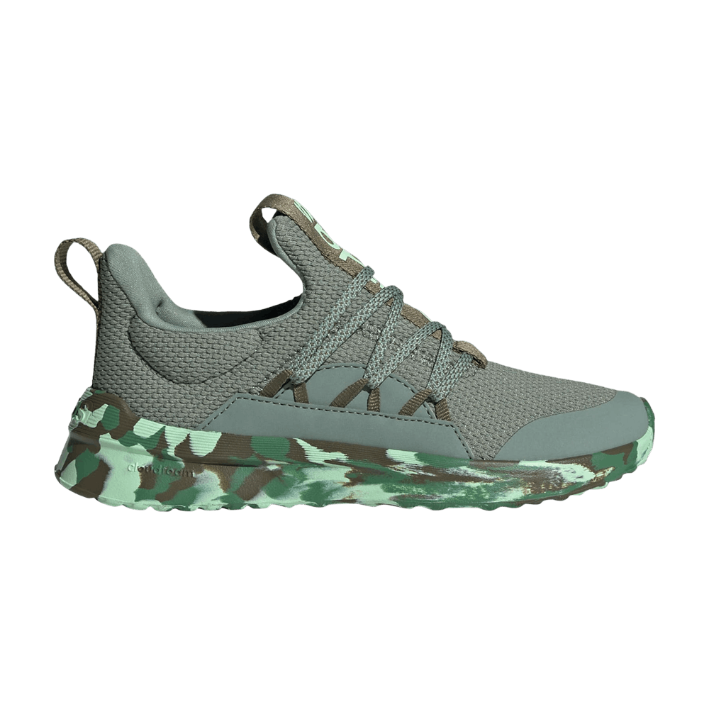 Кроссовки adidas Lite Racer Adapt 5.0 J 'Silver Green Camo'