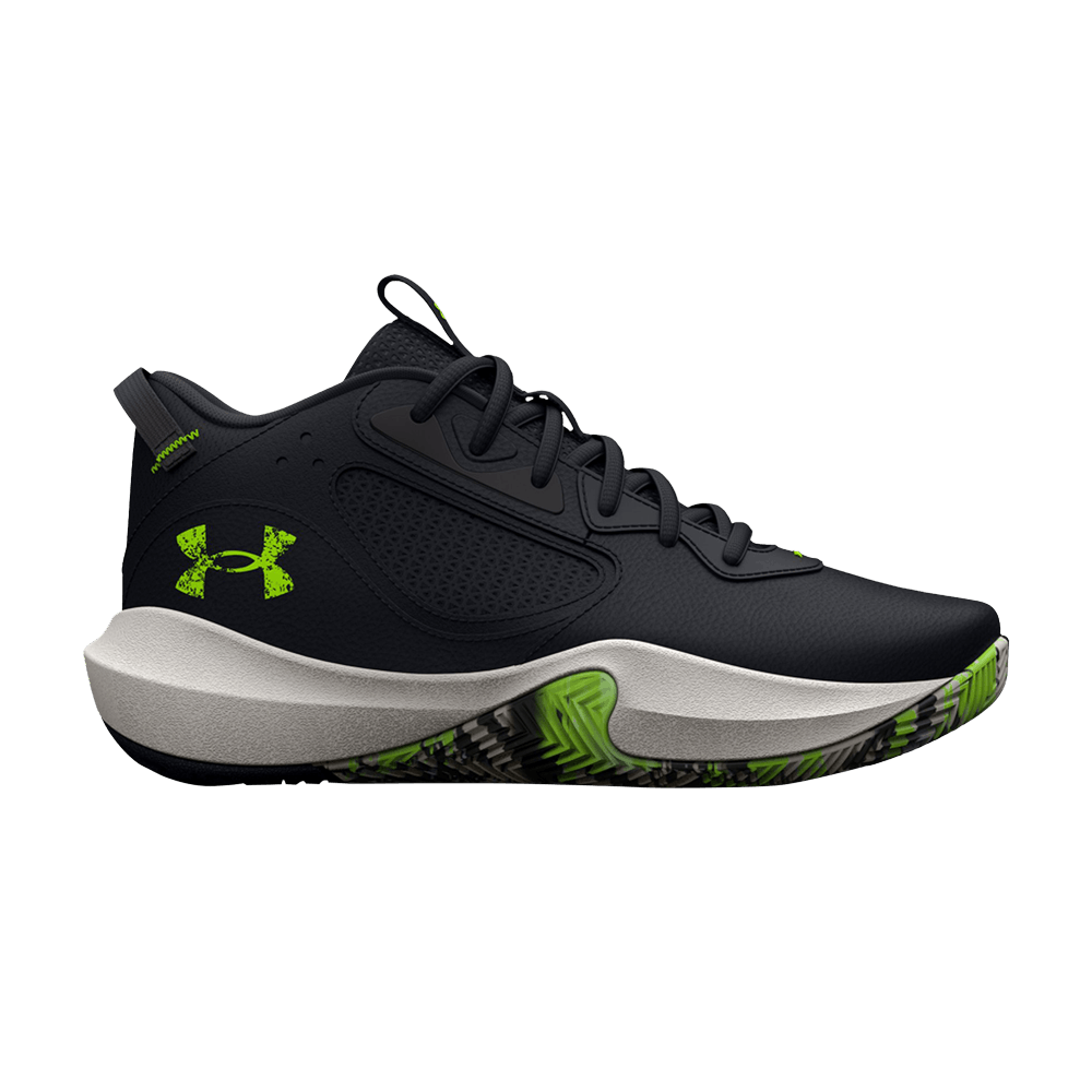 Кроссовки Under Armour Lockdown 6 GS 'Black Lime'
