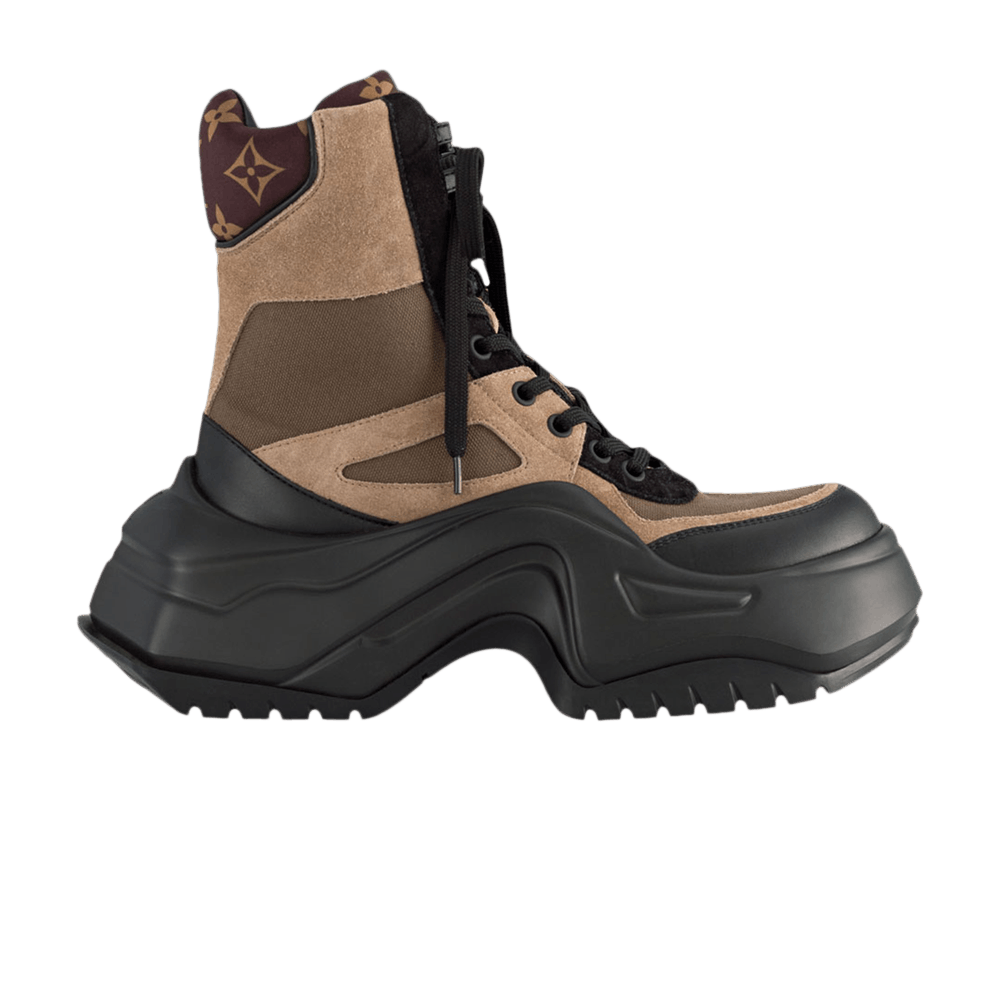 Кроссовки Louis Vuitton Wmns Archlight 2.0 Platform Ankle Boot 'Khaki Green'