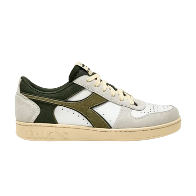 Diadora Magic Basket Low 'White Kombu Green'