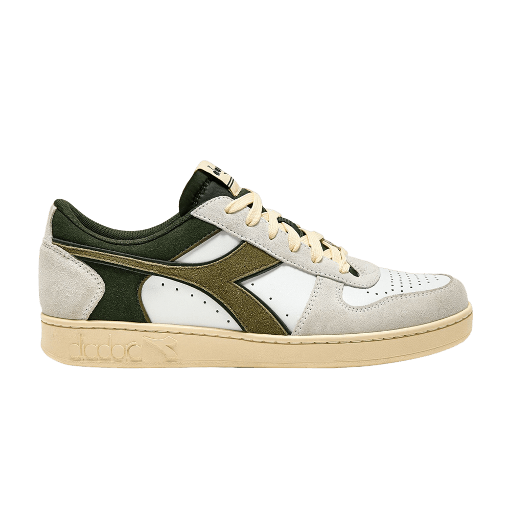 Кроссовки Diadora Magic Basket Low 'White Kombu Green'