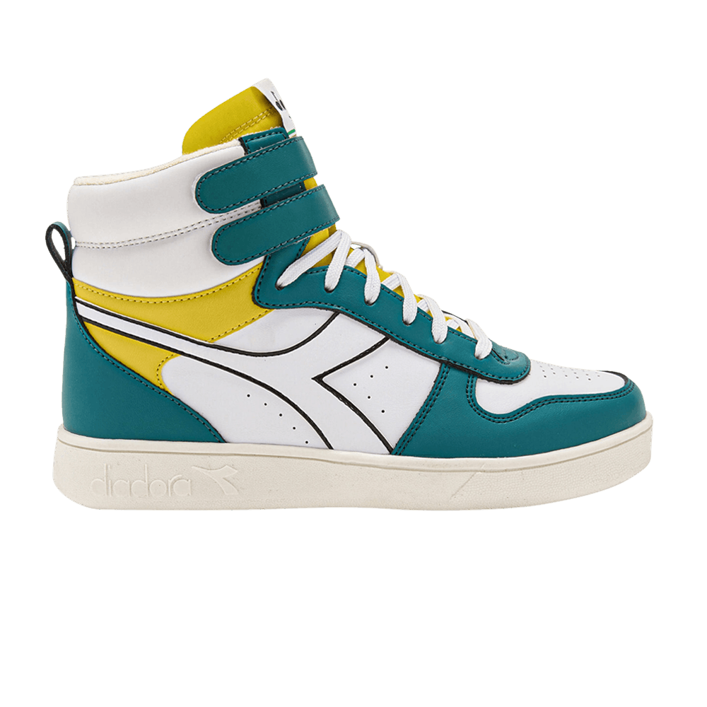 Кроссовки Diadora Magic Basket Mid Big Kid 'Deep Lake Passion Fruit'