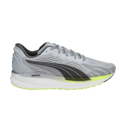 Puma Magnify Nitro Surge 'Platinum Grey Lime Squeeze'