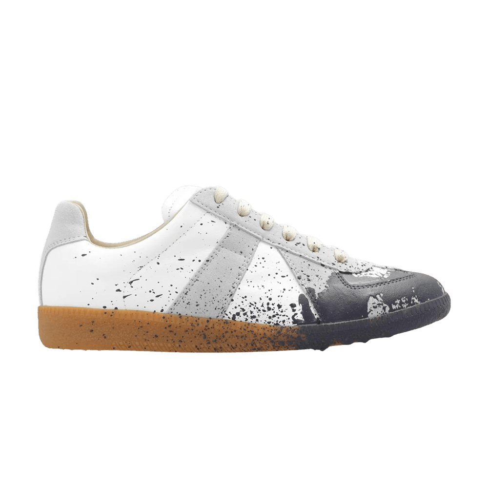 Кроссовки Maison Margiela Replica Low 'Paint Splatter - White Pewter'