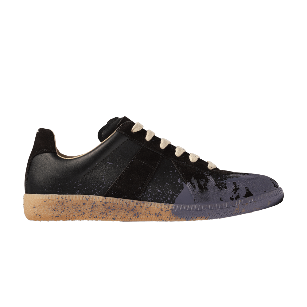 Кроссовки Maison Margiela Wmns Replica Low 'Paint Splatter - Black Pewter'