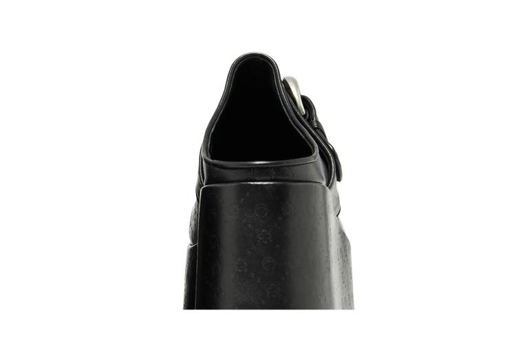 Сабо Marine Serre Wmns Moonogram Leather Clogs 'Black Embossed'