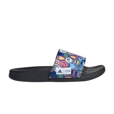 adidas Marvel x Adilette Comfort Slide J 'Avengers Badges'