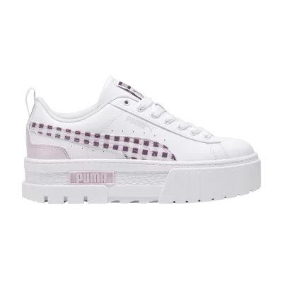 Puma Mayze Big Kid 'Gingham Cozy - Grape Mist'