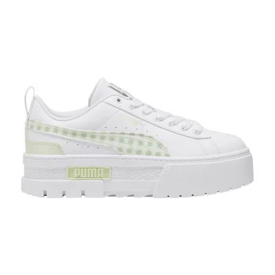 Puma Mayze Big Kid 'Gingham Cozy - Green Illusion'