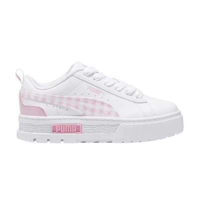 Puma Mayze Little Kid 'Gingham Cozy - Pink Lilac'