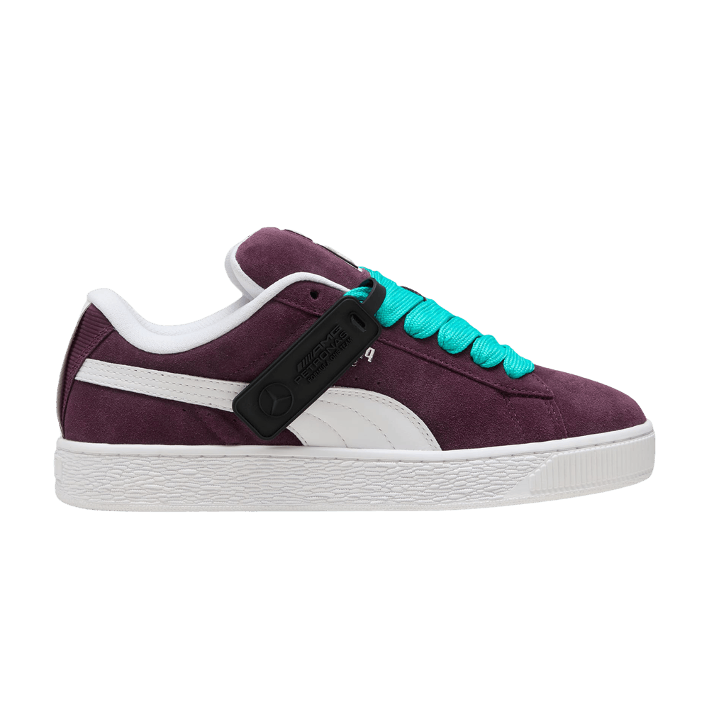 Puma Mercedes AMG Petronas F1 x Suede XL Midnight Plum 308526 02