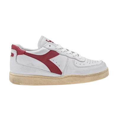 Diadora Mi Basket Low Used 'White Garnet'