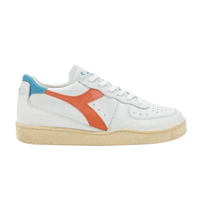 Diadora Mi Basket Low Used 'White Orange Peel'