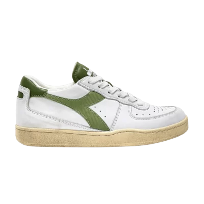 Diadora Mi Basket Low Used 'White Pesto'