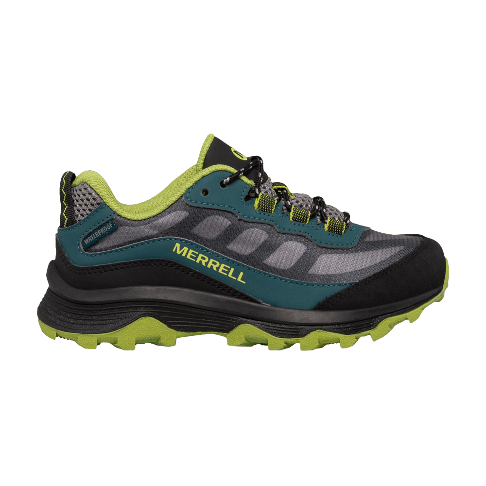 Кроссовки Merrell Moab Speed Low Big Kid 'Deep Green Lime'