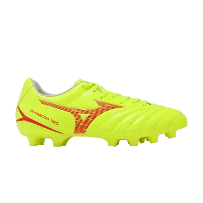 Mizuno Monarcida Neo 3 Select Wide 'Safety Yellow Fiery Coral 2'