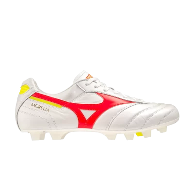 Mizuno Morelia 2 Made in Japan 'White Fiery Coral'