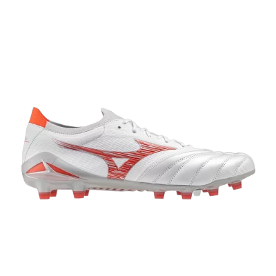 Mizuno Morelia Neo 4 Beta Made in Japan 'White Radiant Red'