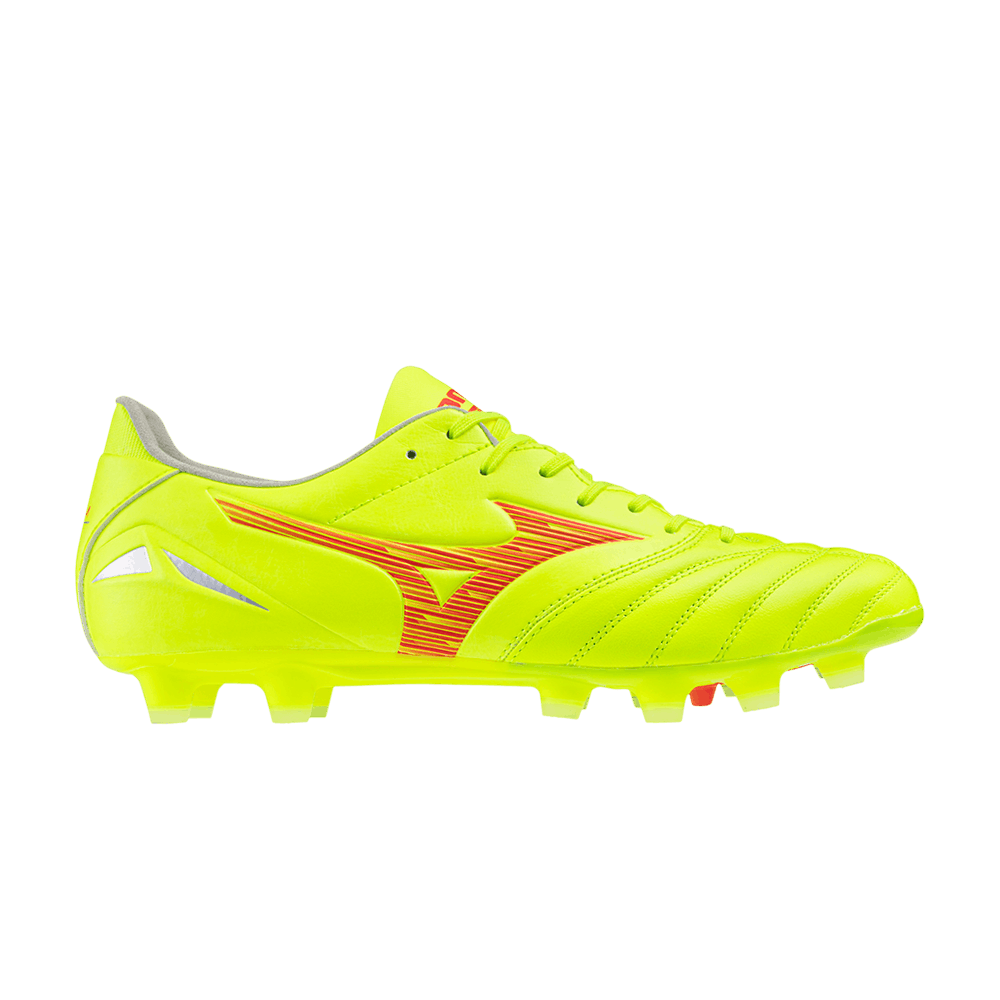 Кроссовки Mizuno Morelia Neo 4 Pro 'Safety Yellow Fiery Coral'