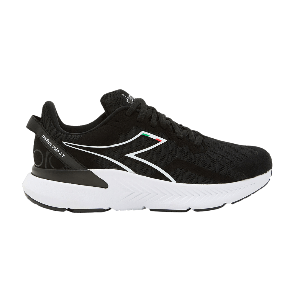 Кроссовки Diadora Mythos Volo 3 Big Kid 'Black White'