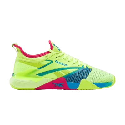 Reebok Nano Court 'Digital Lime Aqua Pink'