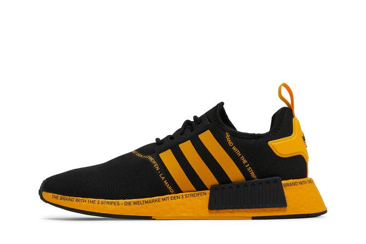 Кроссовки adidas NMD_R1 'Black Collegiate Gold'