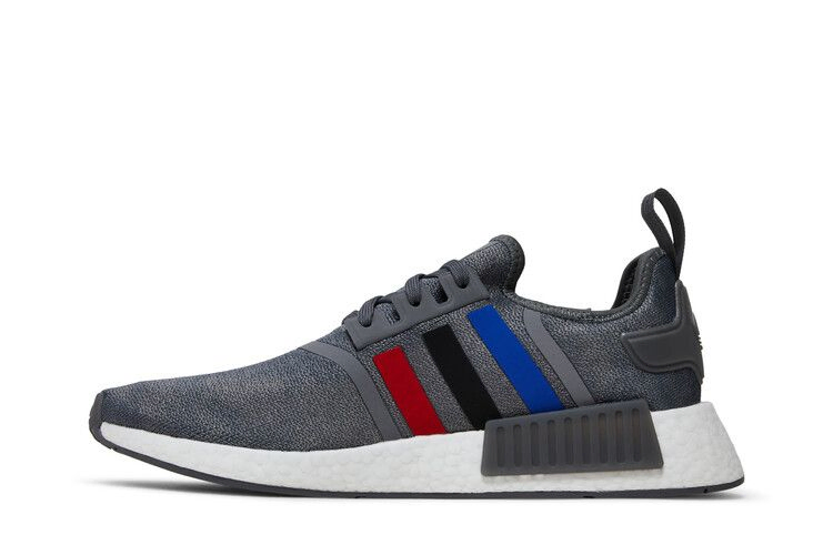 Кроссовки adidas NMD_R1 'Grey Scarlet Blue'