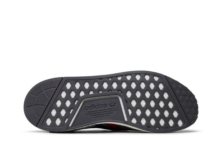 Кроссовки adidas NMD_R1 'Grey Scarlet Blue'