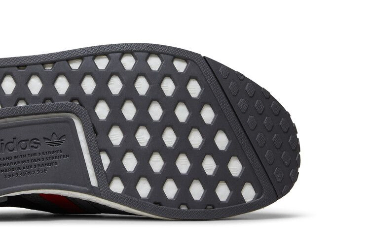 Кроссовки adidas NMD_R1 'Grey Scarlet Blue'