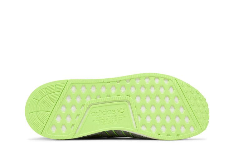 Кроссовки adidas NMD_R1 V2 'Grey Signal Green'