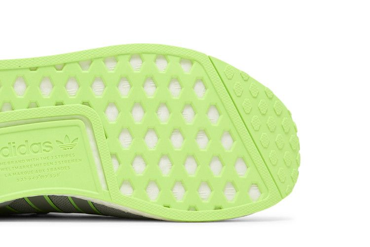 Кроссовки adidas NMD_R1 V2 'Grey Signal Green'