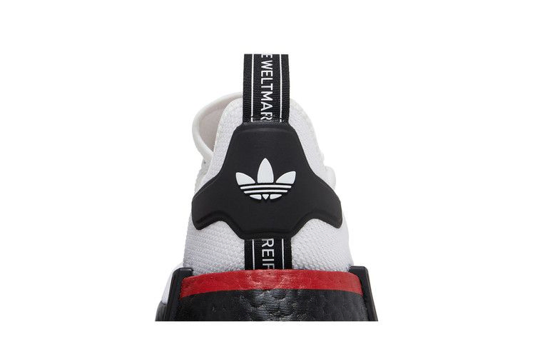 Кроссовки adidas NMD_R1 'White Black Red'