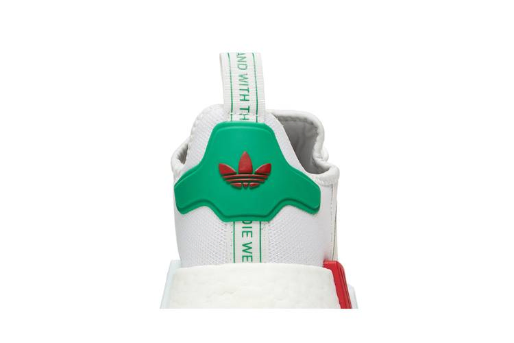 Кроссовки adidas NMD_R1 'White Red Green'