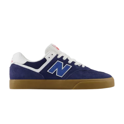 New Balance Numeric 574 Vulc 2E Wide 'Navy Gum'