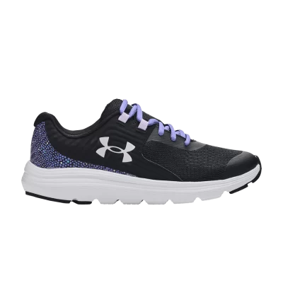 Under Armour Outhustle Print GS 'Baja Blue Spotted'