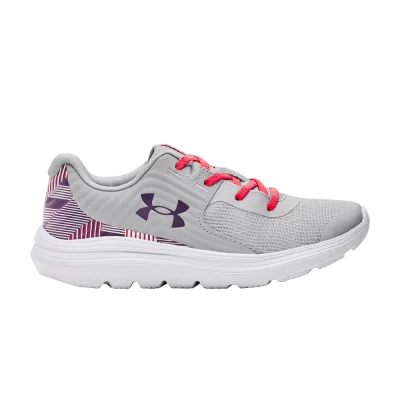 Under Armour Outhustle Print PS 'Halo Grey Pink Shock'