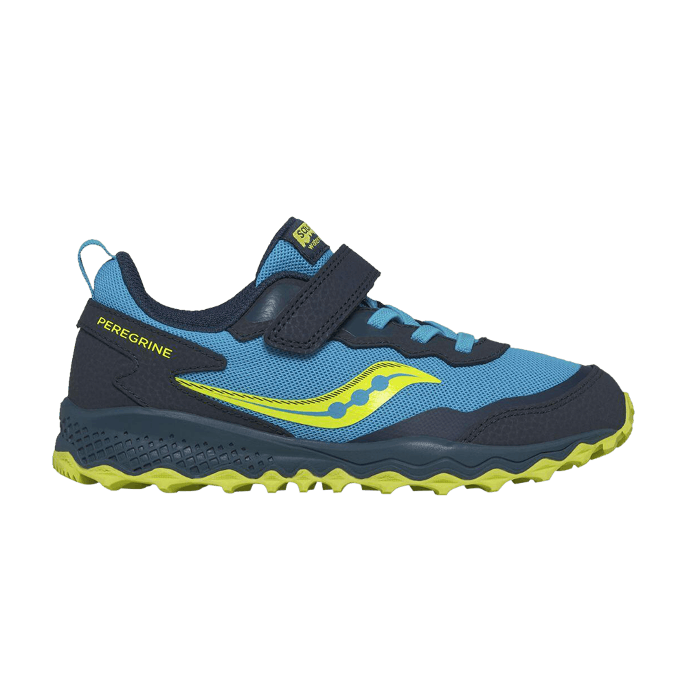 Кроссовки Saucony Peregrine KDZ A/C Big Kid 'Navy Citron'