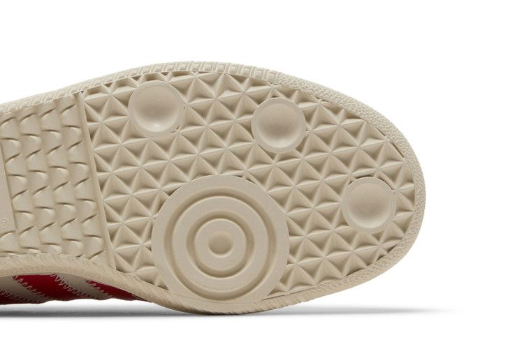 Кроссовки adidas Pharrell x Samba Human Race 'Aluminium Glory Red'