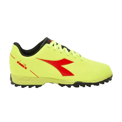 Diadora Pichichi 5 TF Big Kid 'Yellow Fluorescent Red'