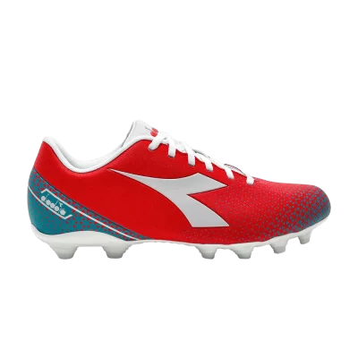 Diadora Pichichi 6 MG14 'Fluorescent Red Tile Blue'