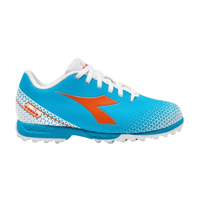 Diadora Pichichi 6 TF Big Kid 'Blue Fluo Orange'