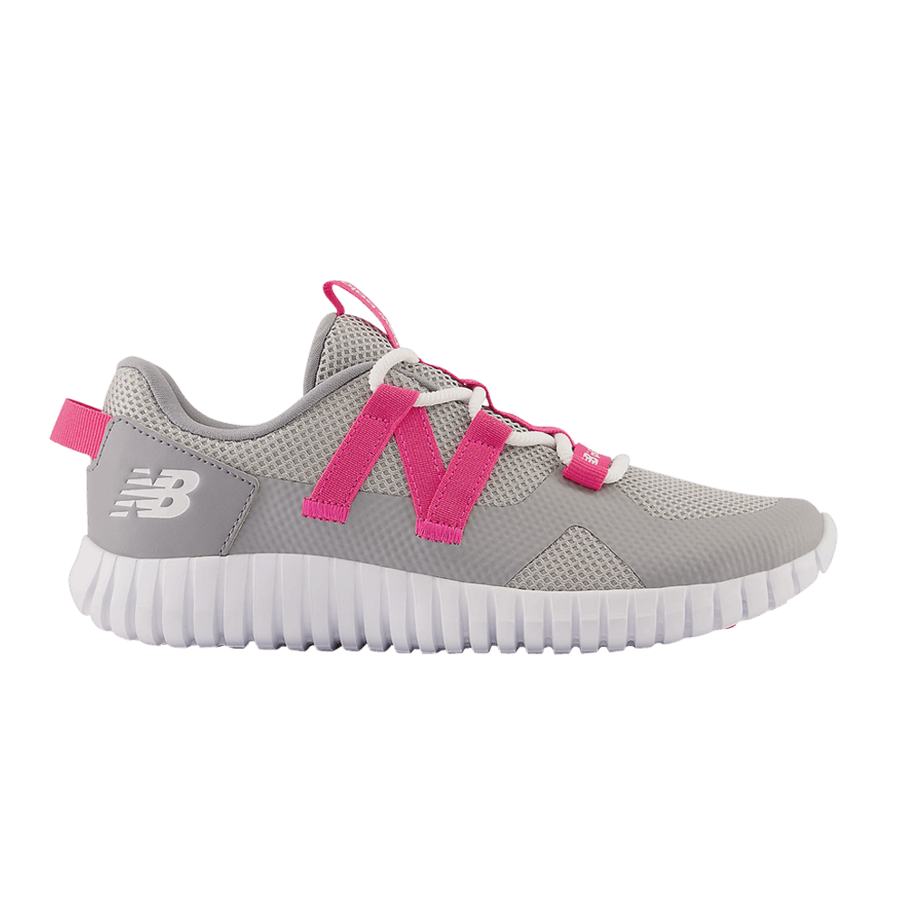 Кроссовки New Balance Playgruv v2 Bungee Big Kid 'Grey Hi-Pink'