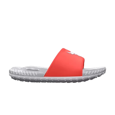 Under Armour Project Rock 3 Slide 'After Burn White'