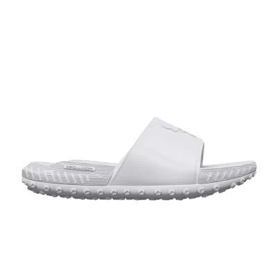 Under Armour Project Rock 3 Slide 'White Halo Grey'