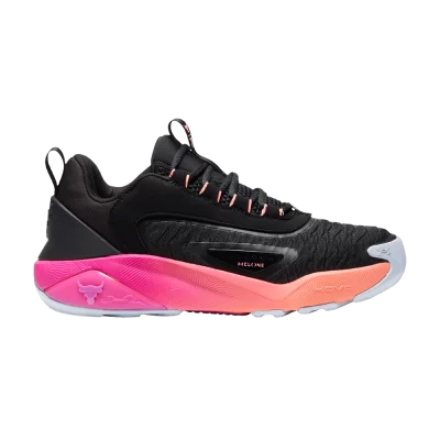 Under Armour Project Rock 7 GS 'Black Vivid Magenta'