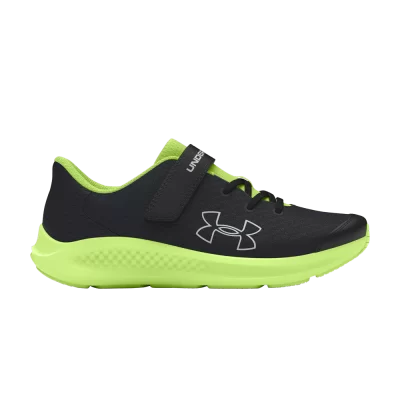 Under Armour Pursuit 3 AC PS 'Big Logo - Black Morph Green'