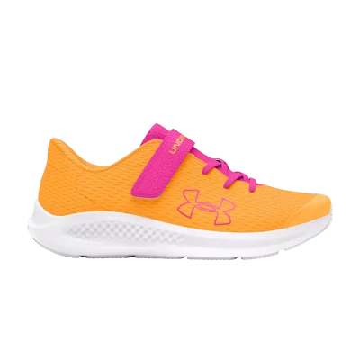 Under Armour Pursuit 3 AC PS 'Big Logo - Nova Orange Rebel Pink'