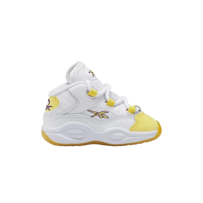 Reebok Question Mid Toddler 'Yellow Toe'