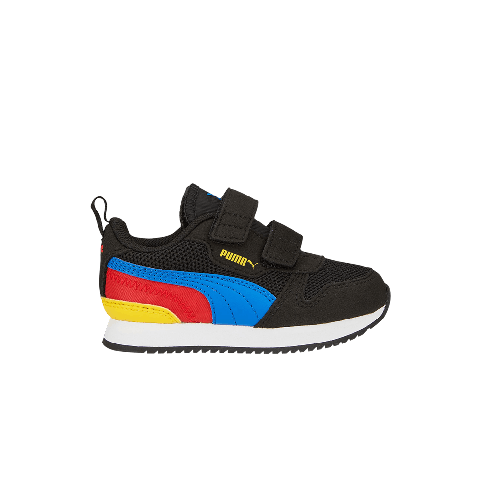 Кроссовки Puma R78 Infant 'Black Blue Yellow'