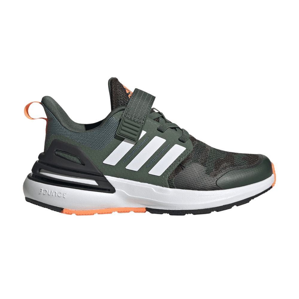 Кроссовки adidas RapidaSport Bounce Strap Little Kid 'Camo'